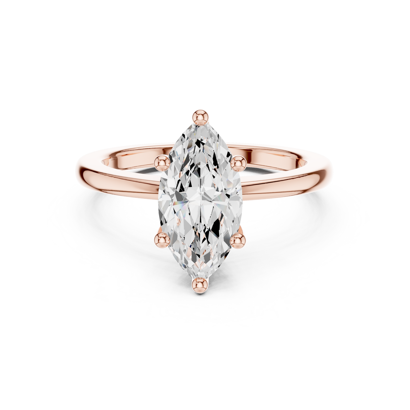 Marquise Solitaire Ring