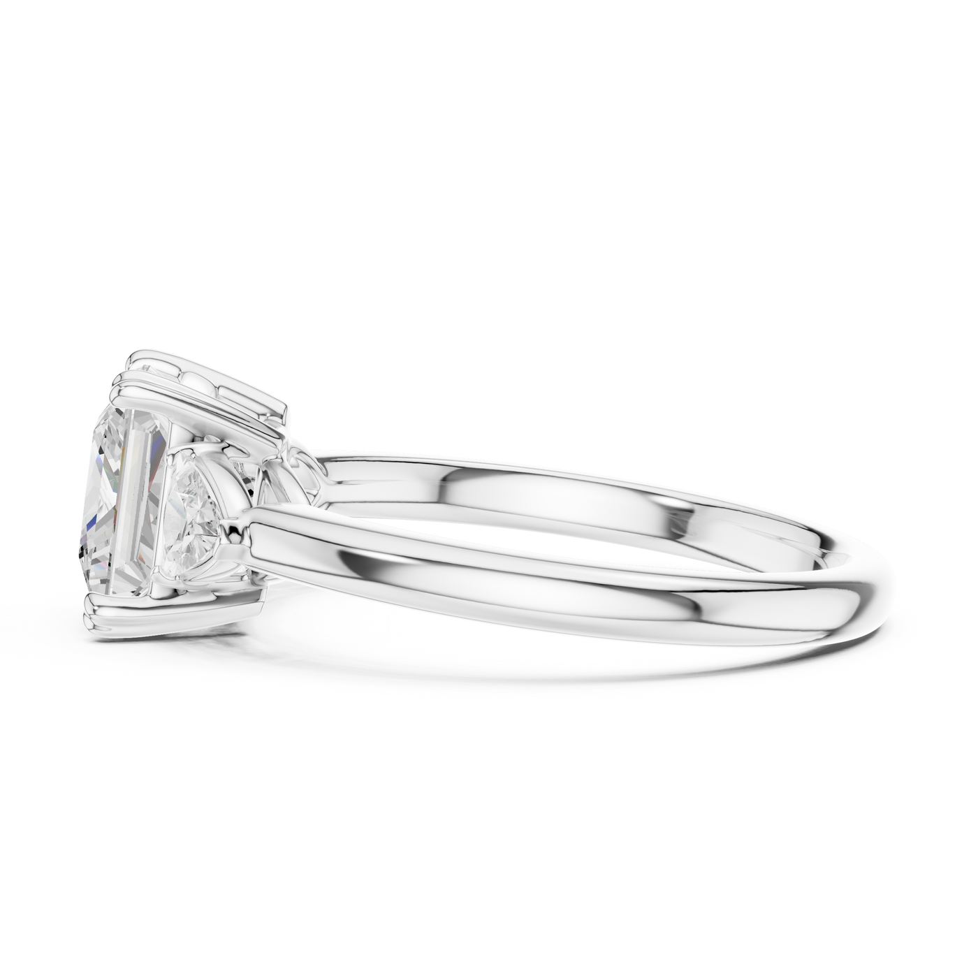 Princess Solitaire Ring
