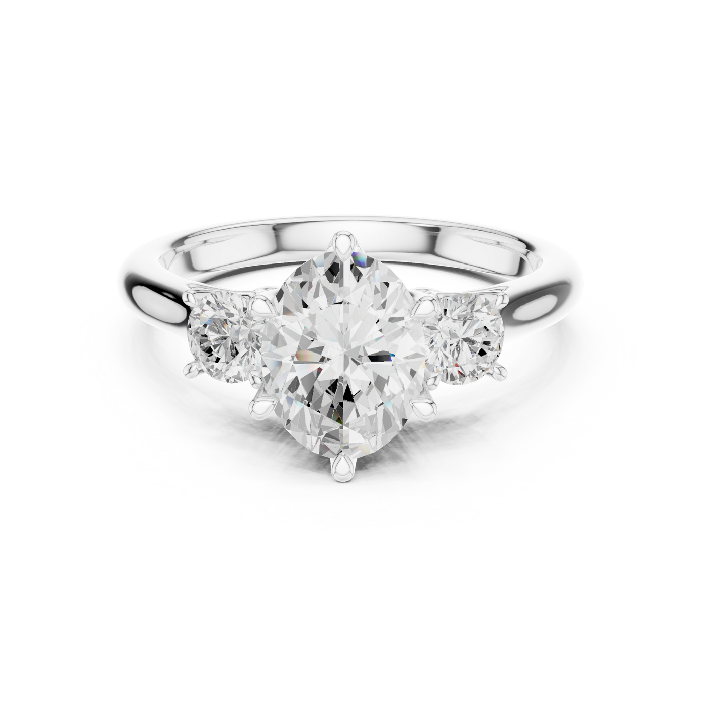 Oval Engagement Ring