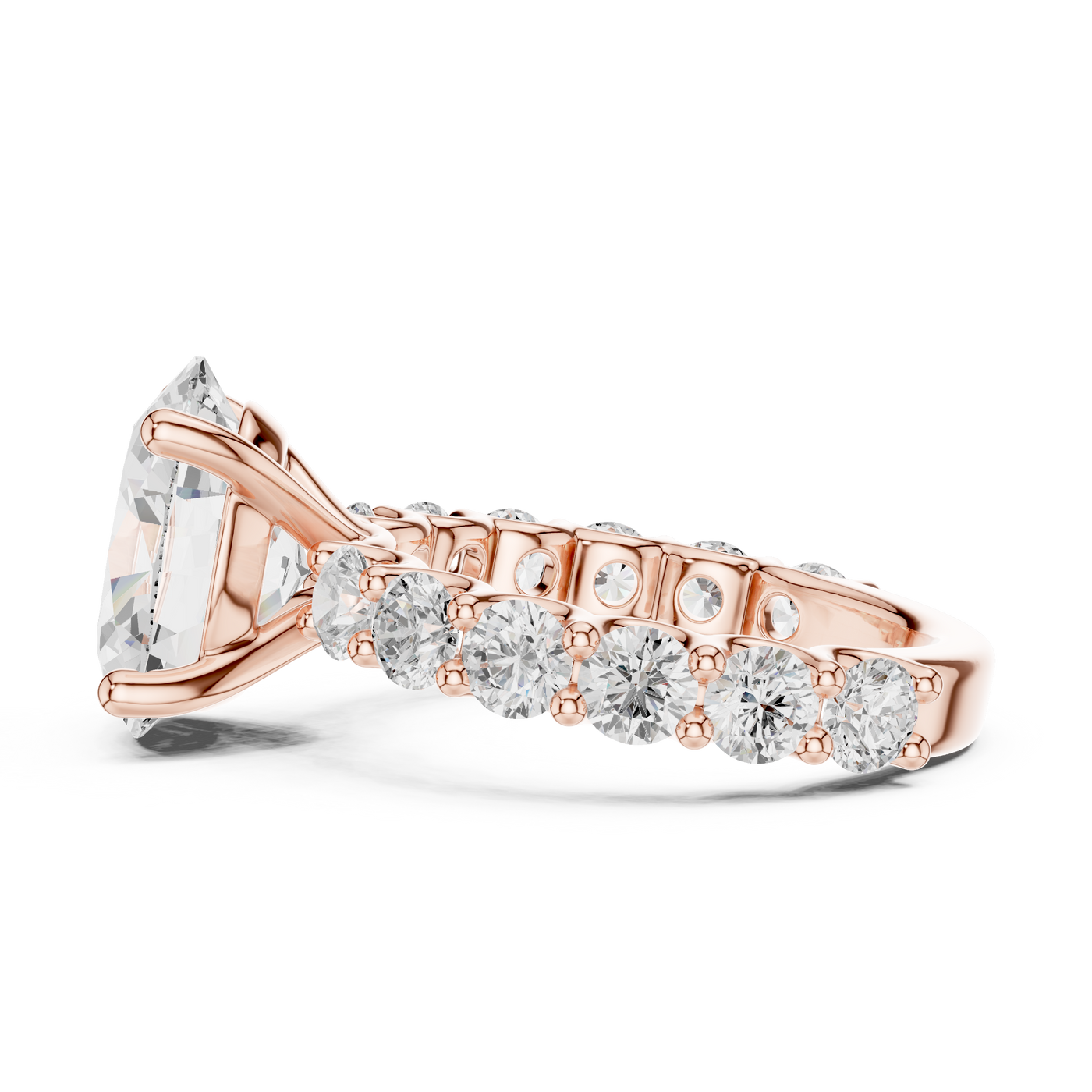 Oval Pavé Ring