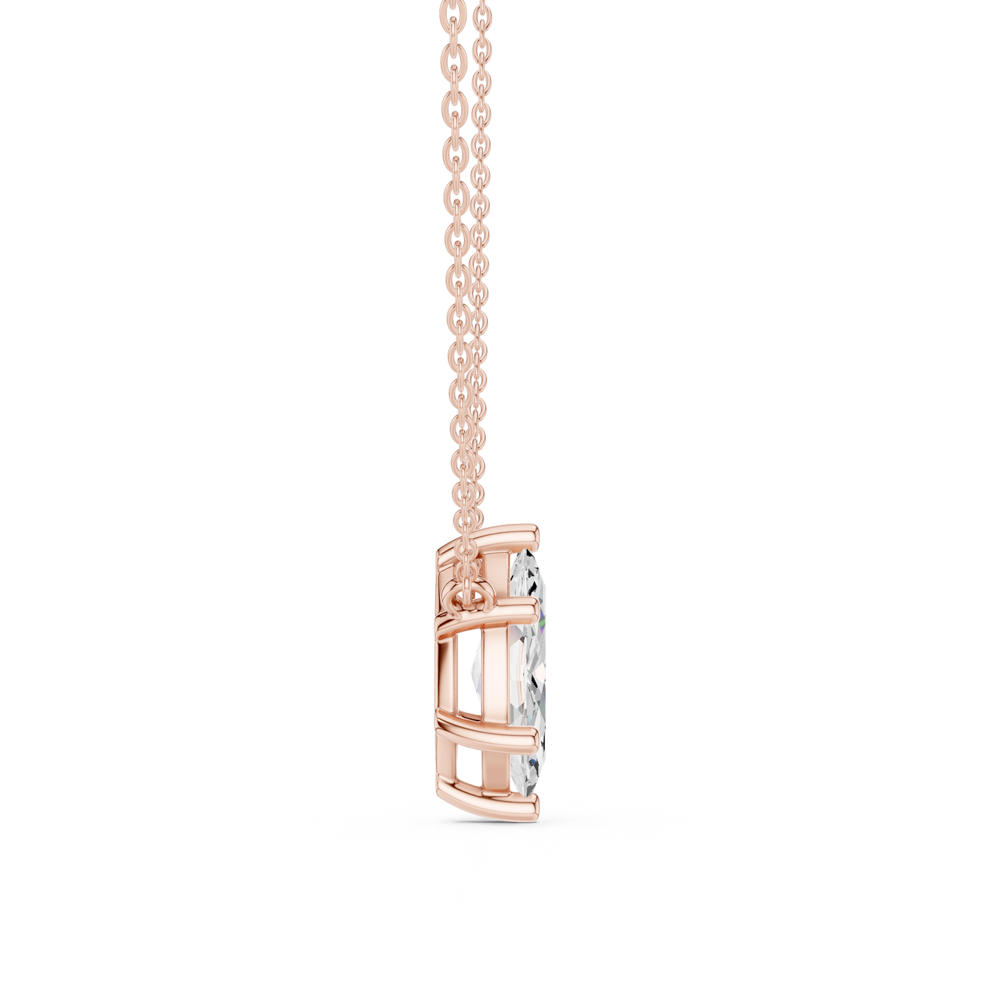 Marquise Solitaire Pendant