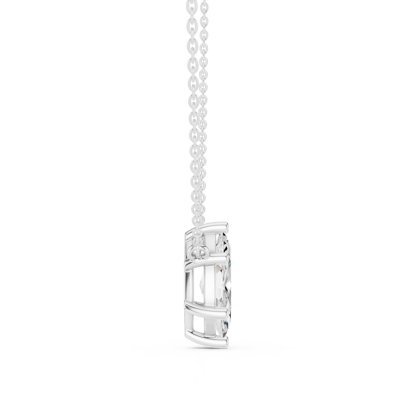 Marquise Solitaire Pendant