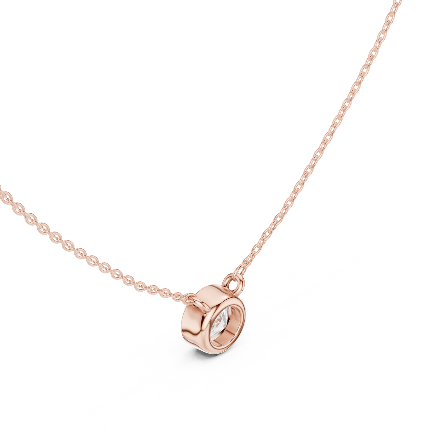 Round Bezel Pendant