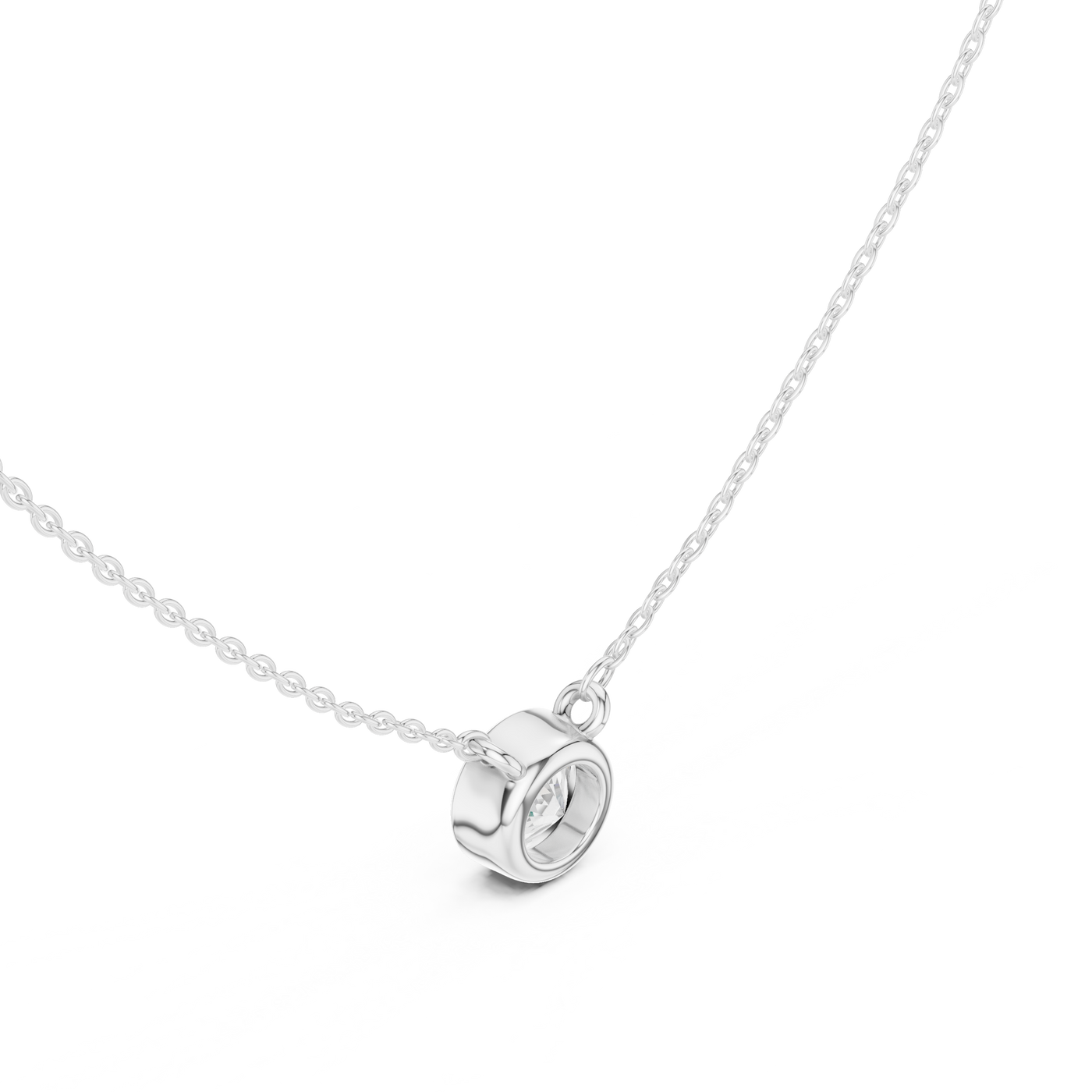 Round Bezel Pendant