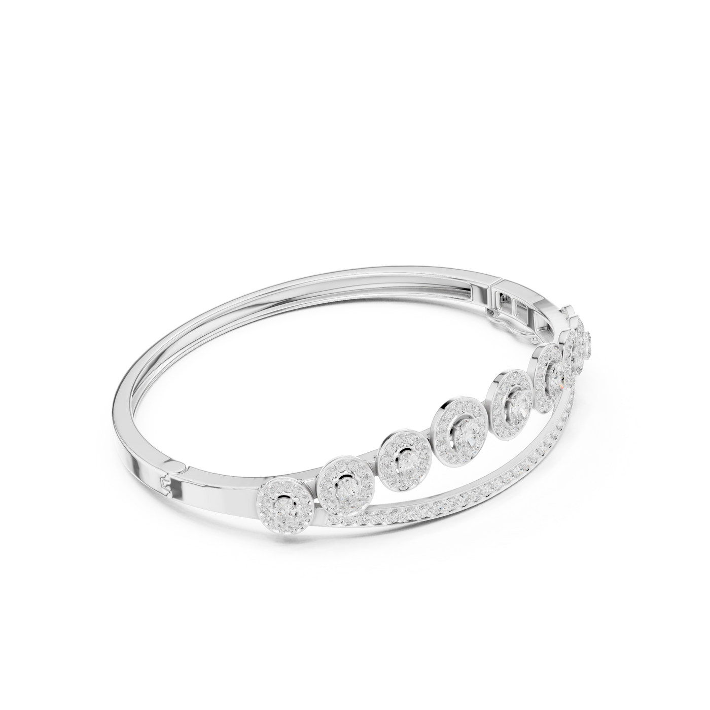 Bezel Station Bangle