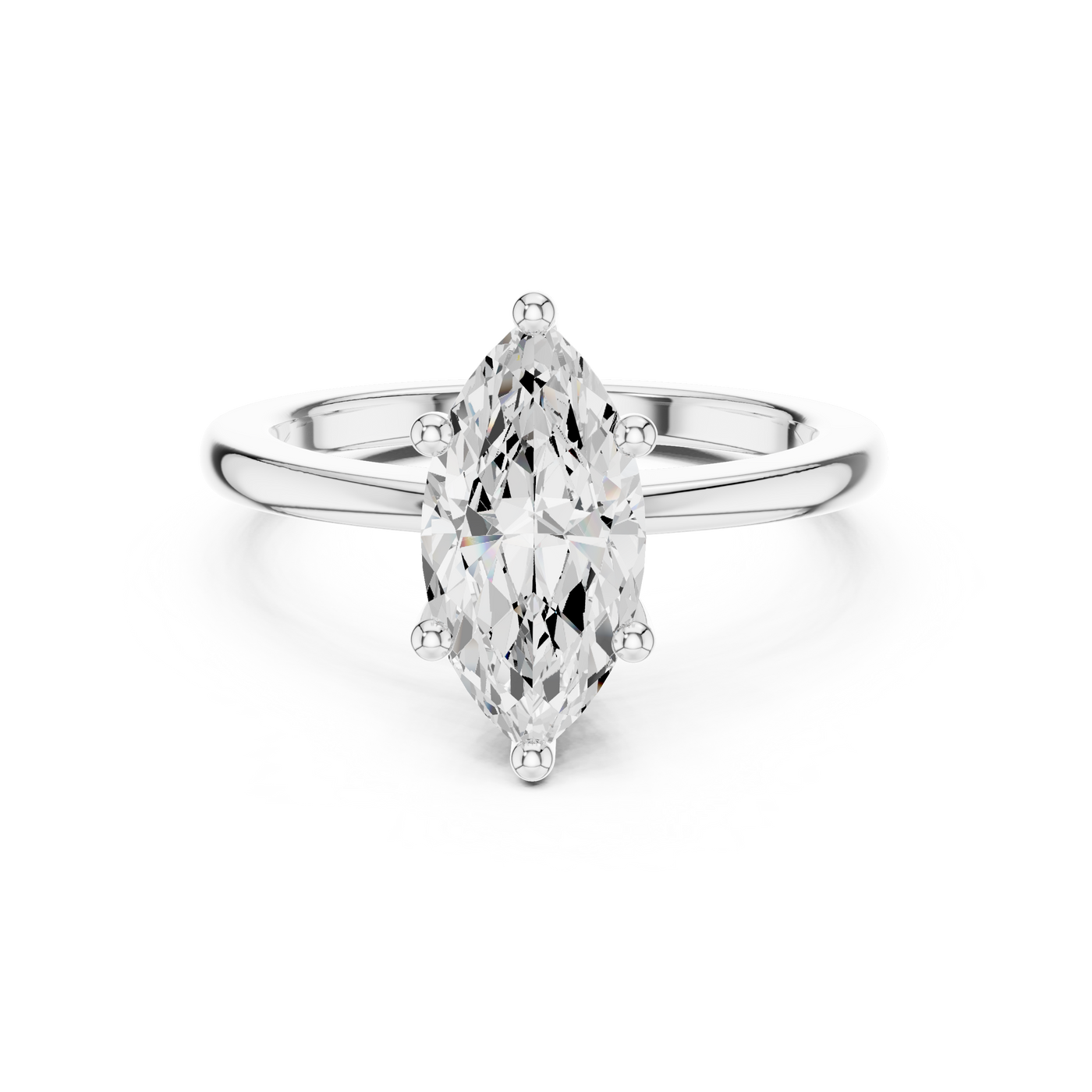 Marquise Solitaire Ring