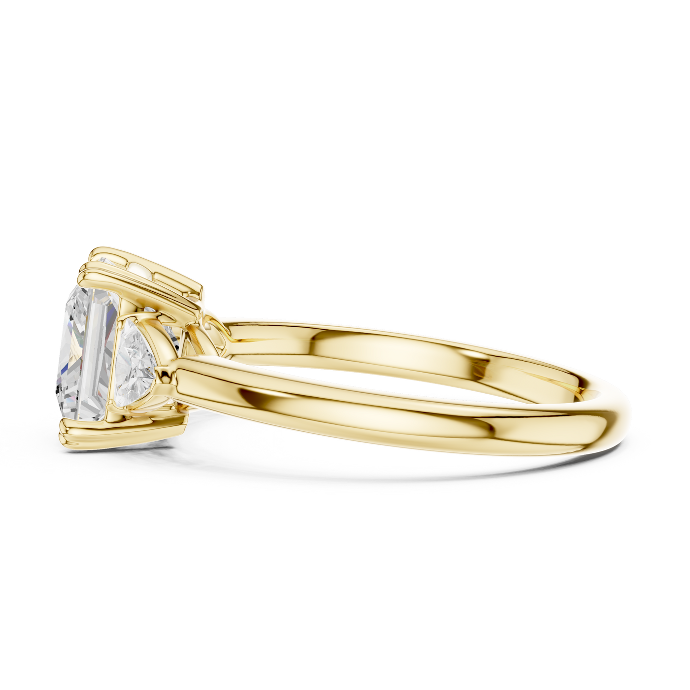 Princess Solitaire Ring