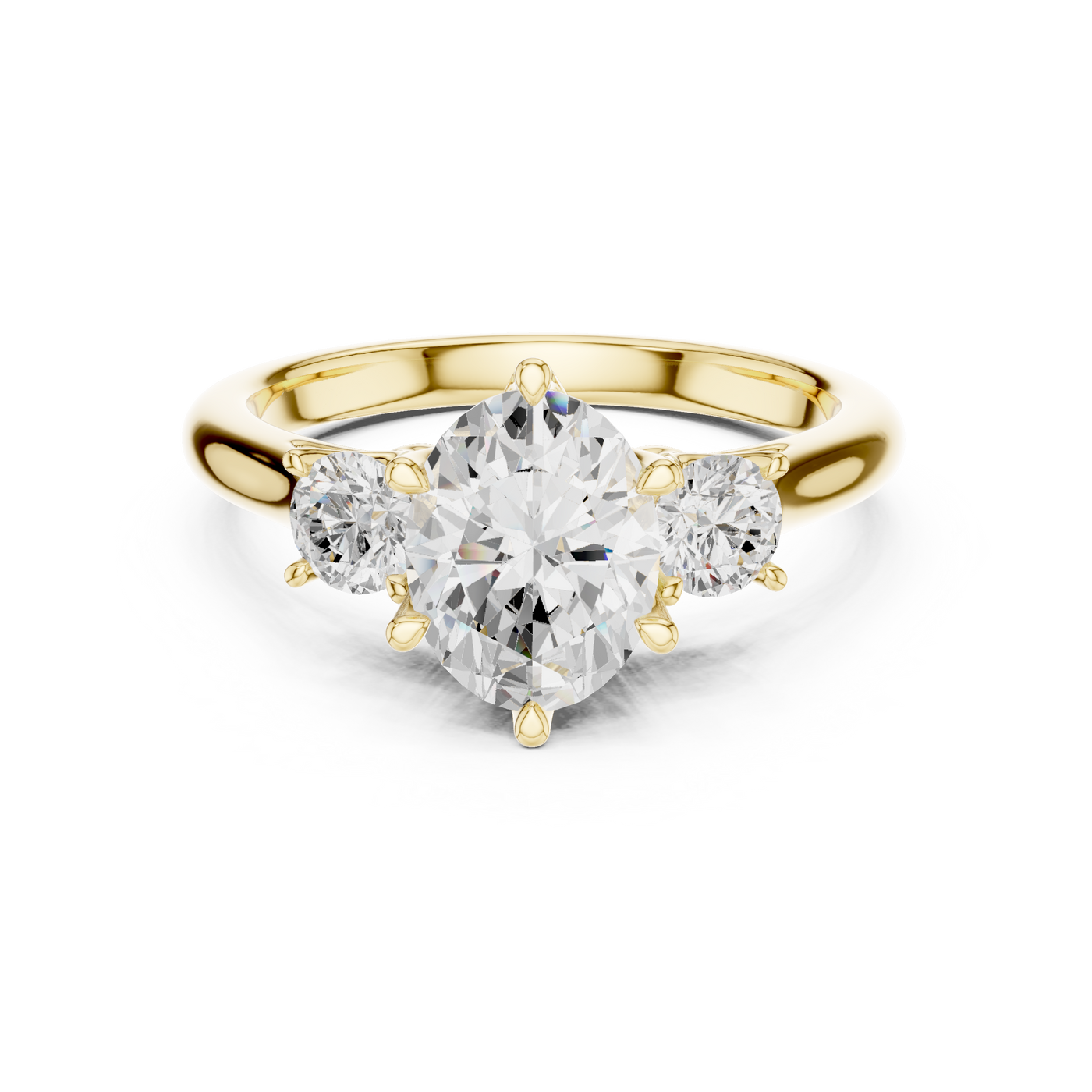 Oval Engagement Ring