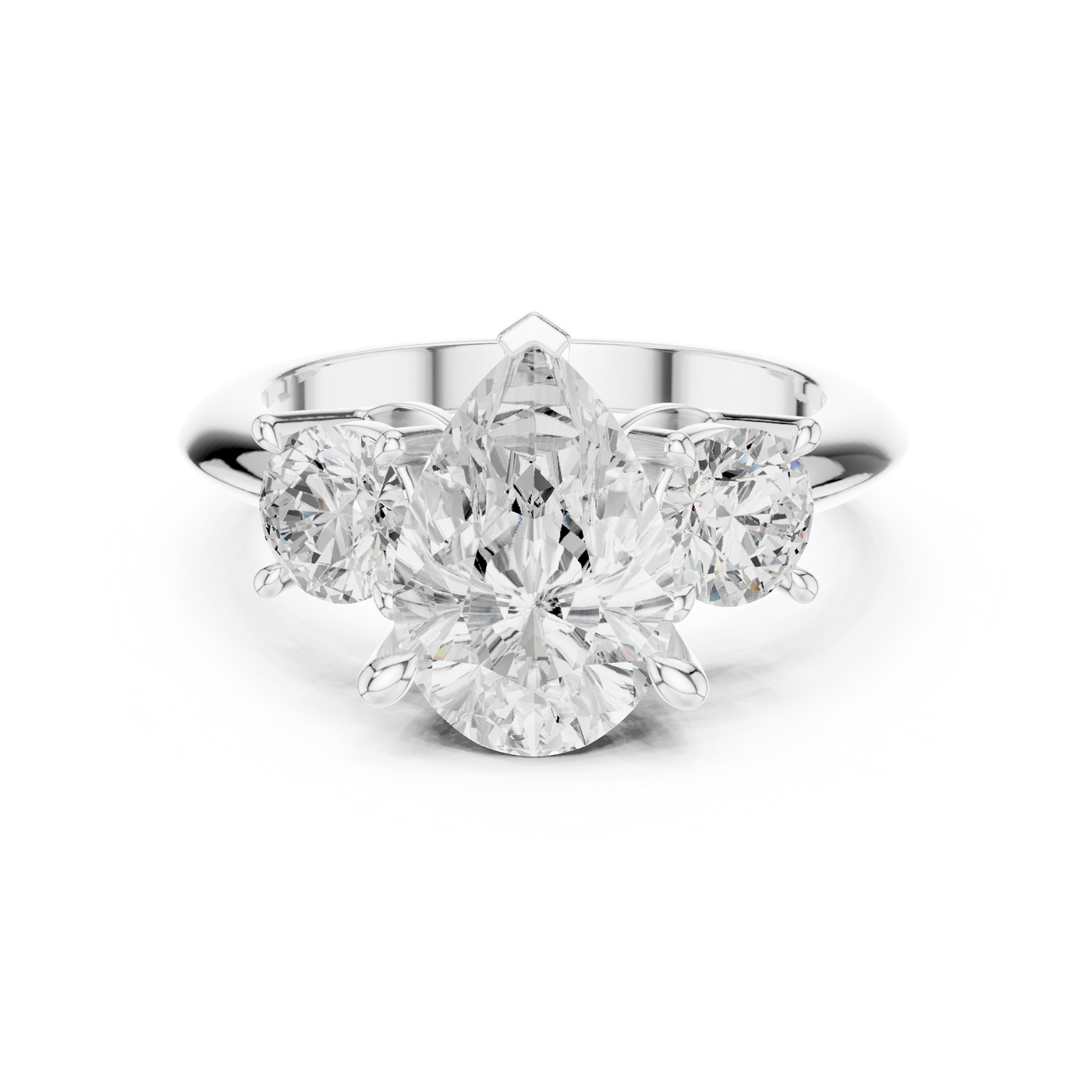 Pear Engagement Ring