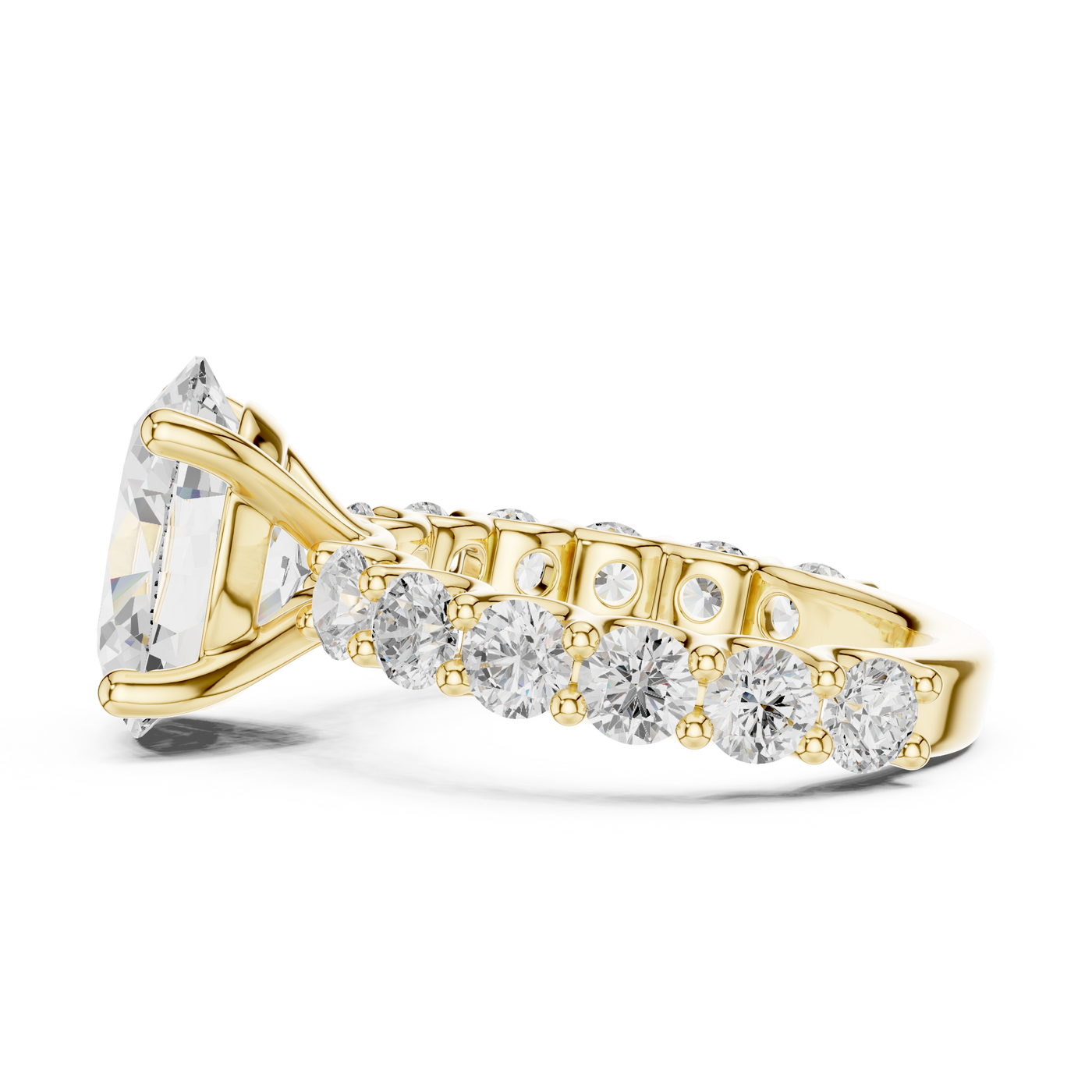 Oval Pavé Ring