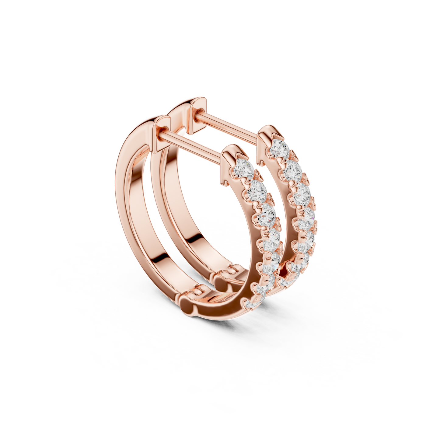 Pavé Bar Earring