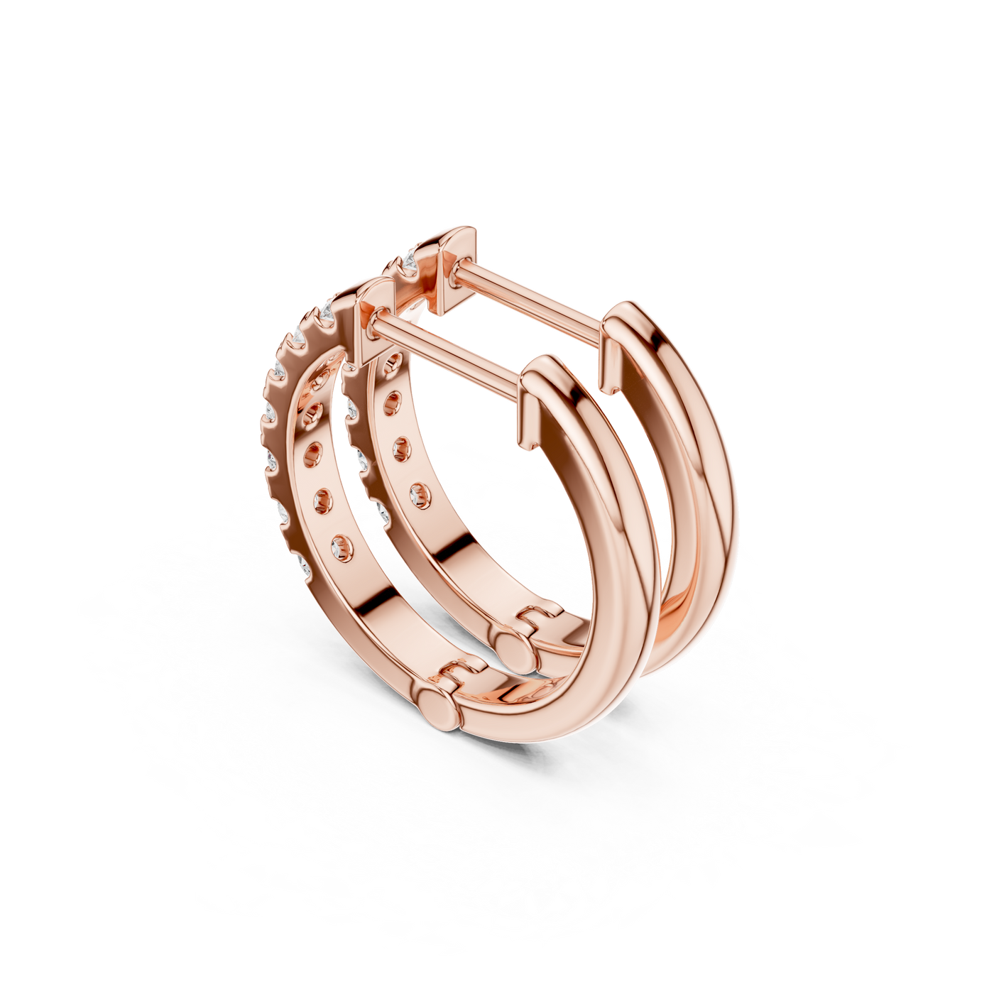 Pavé Bar Earring