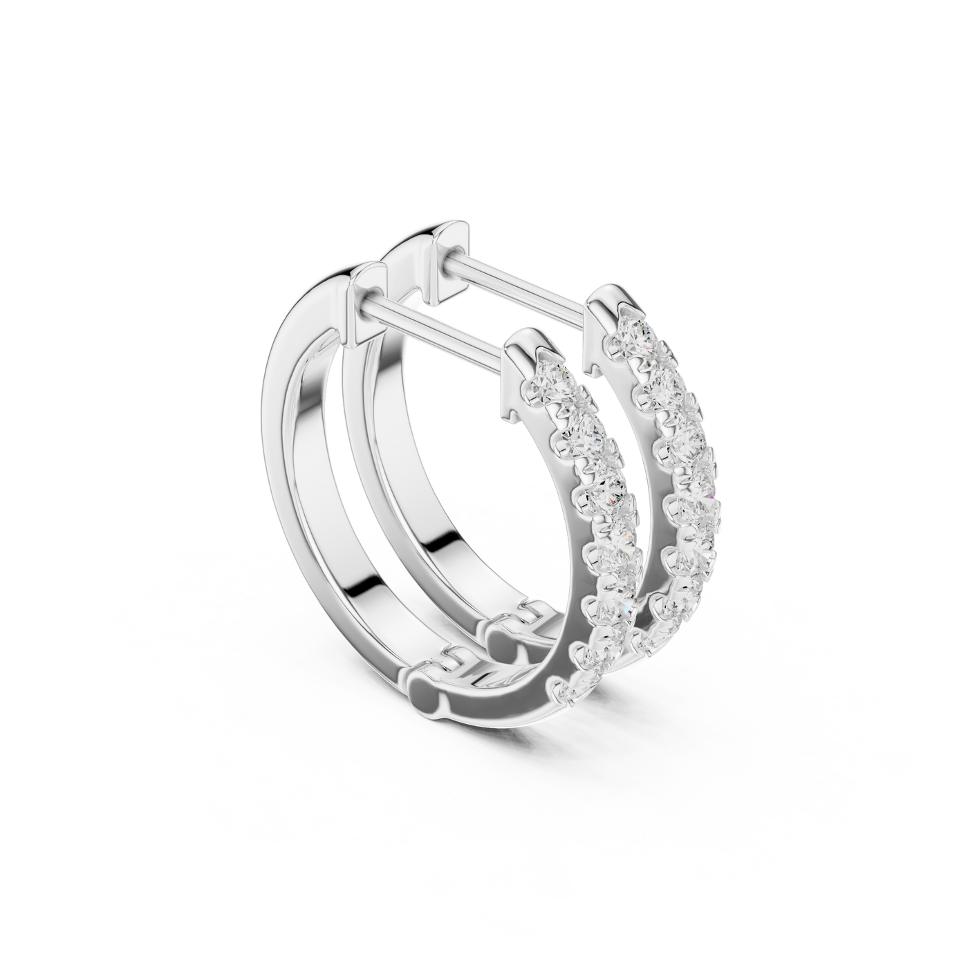 Pavé Bar Earring
