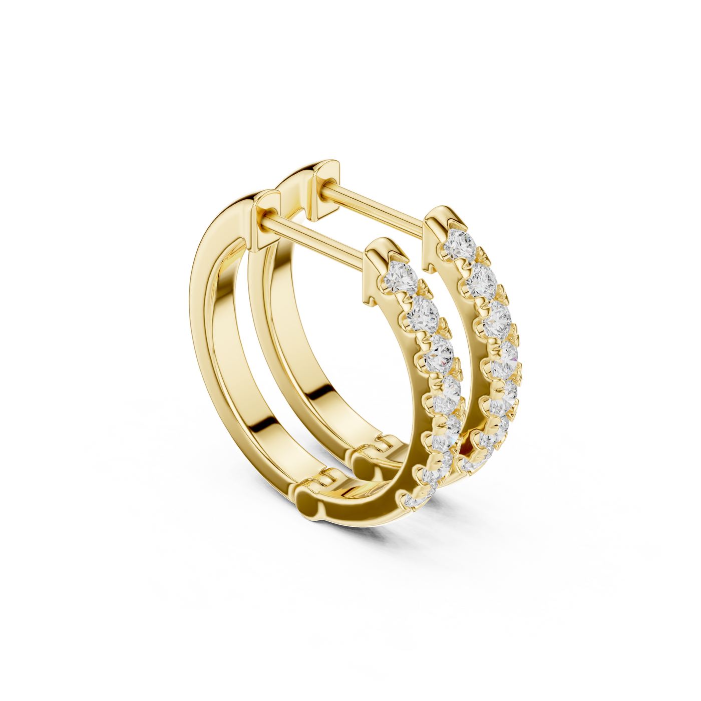 Pavé Bar Earring