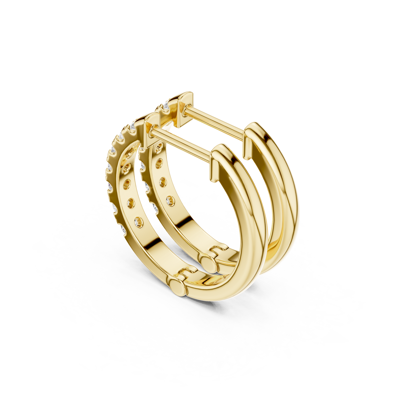Pavé Bar Earring
