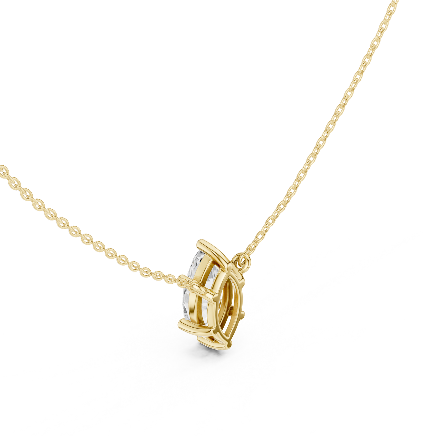 Marquise Solitaire Pendant