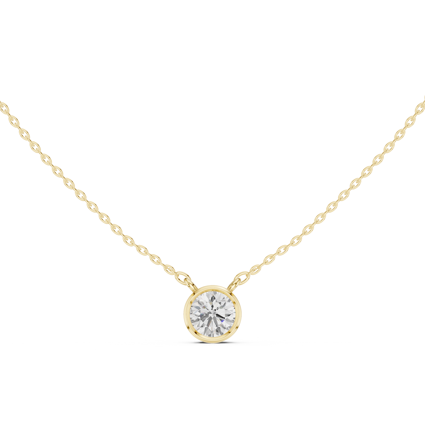 Round Bezel Pendant