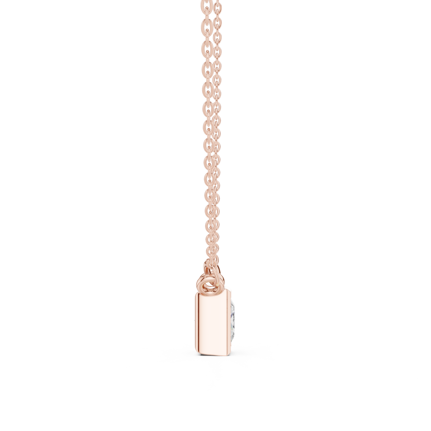 Princess Bezel Pendant