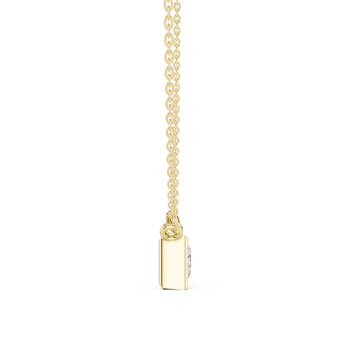 Princess Bezel Pendant