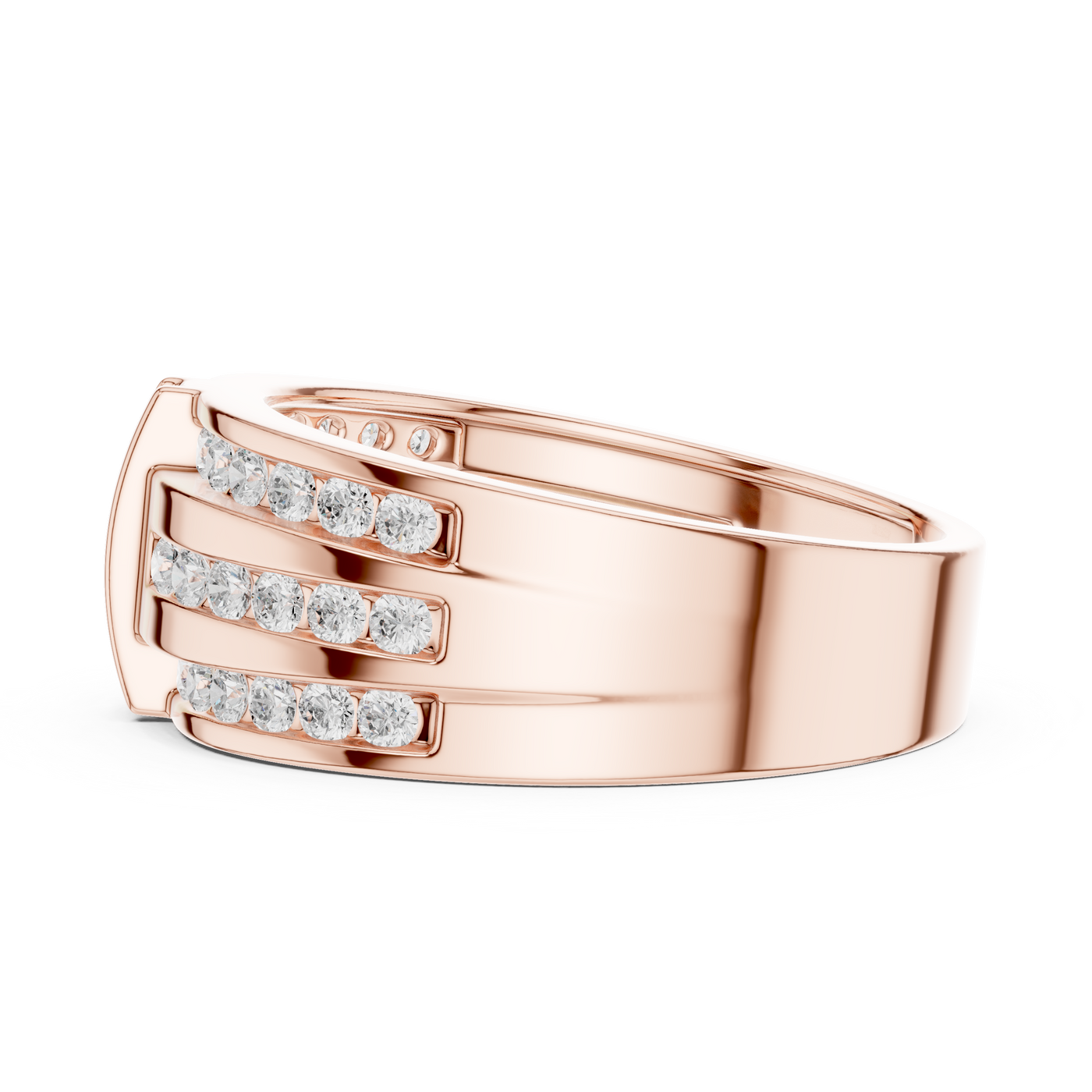Bold Pavé Men'S Ring
