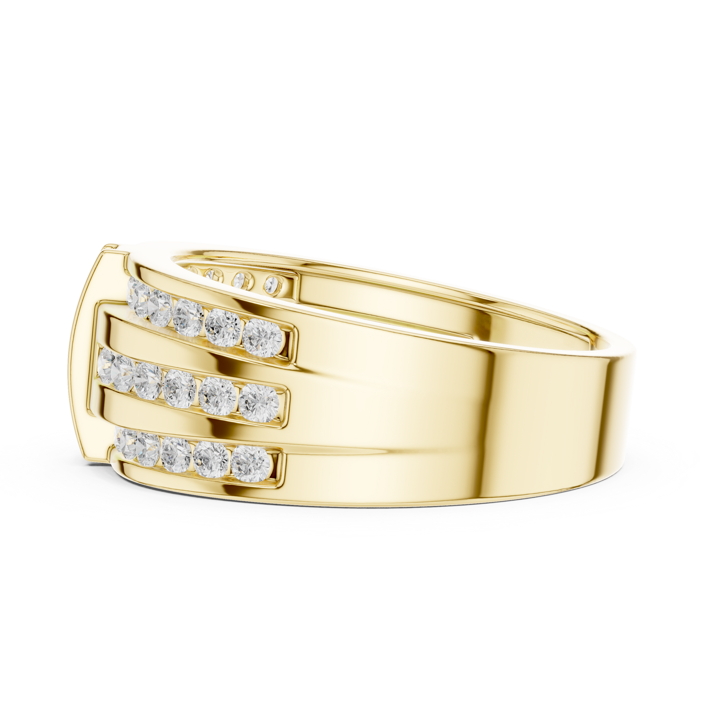 Bold Pavé Men'S Ring
