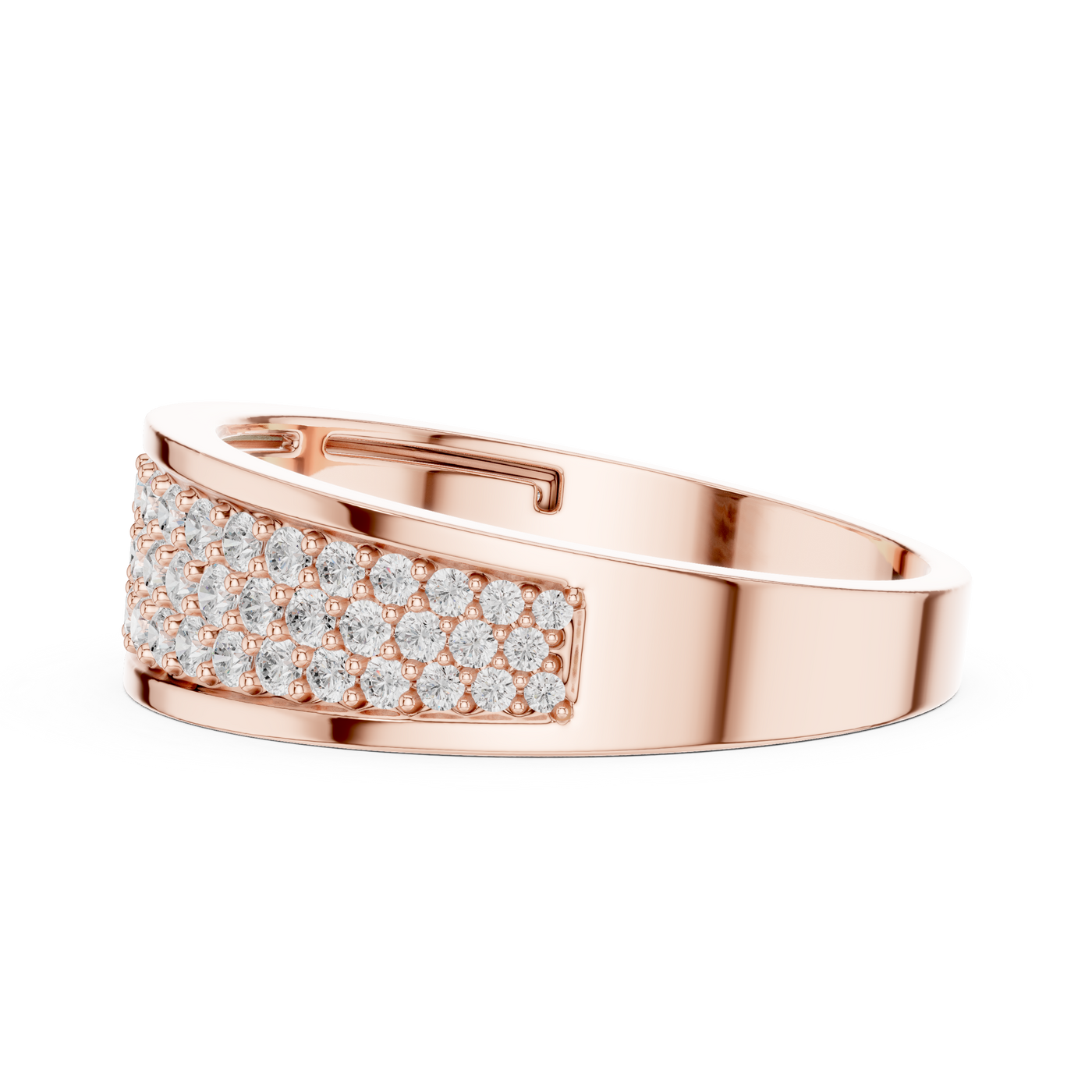 Men'S Diamond Band Ring