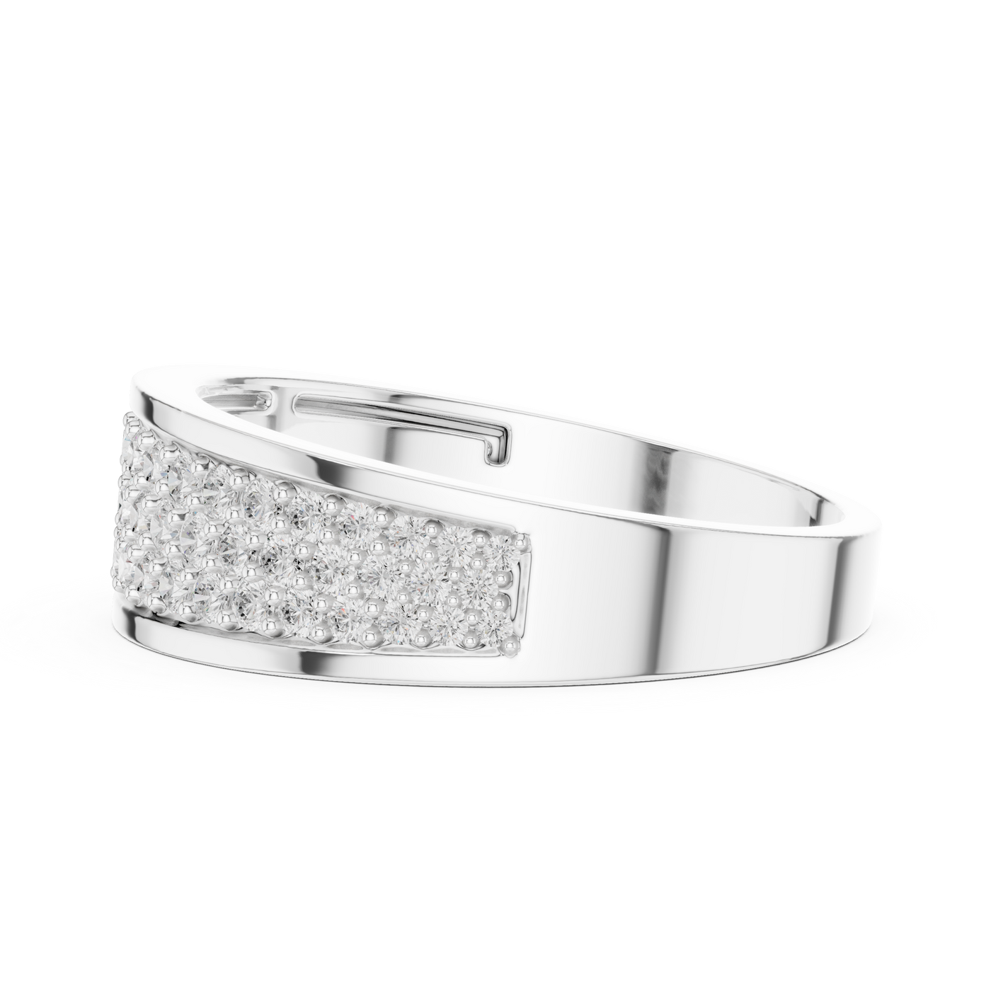 Men'S Diamond Band Ring