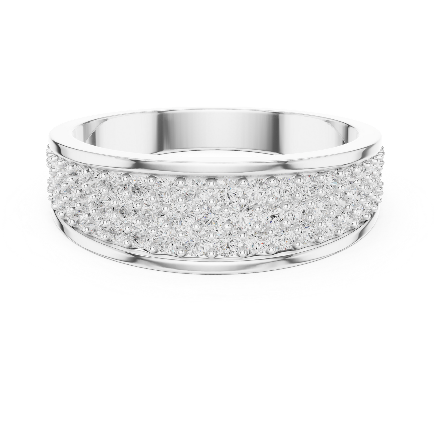 Men'S Diamond Band Ring