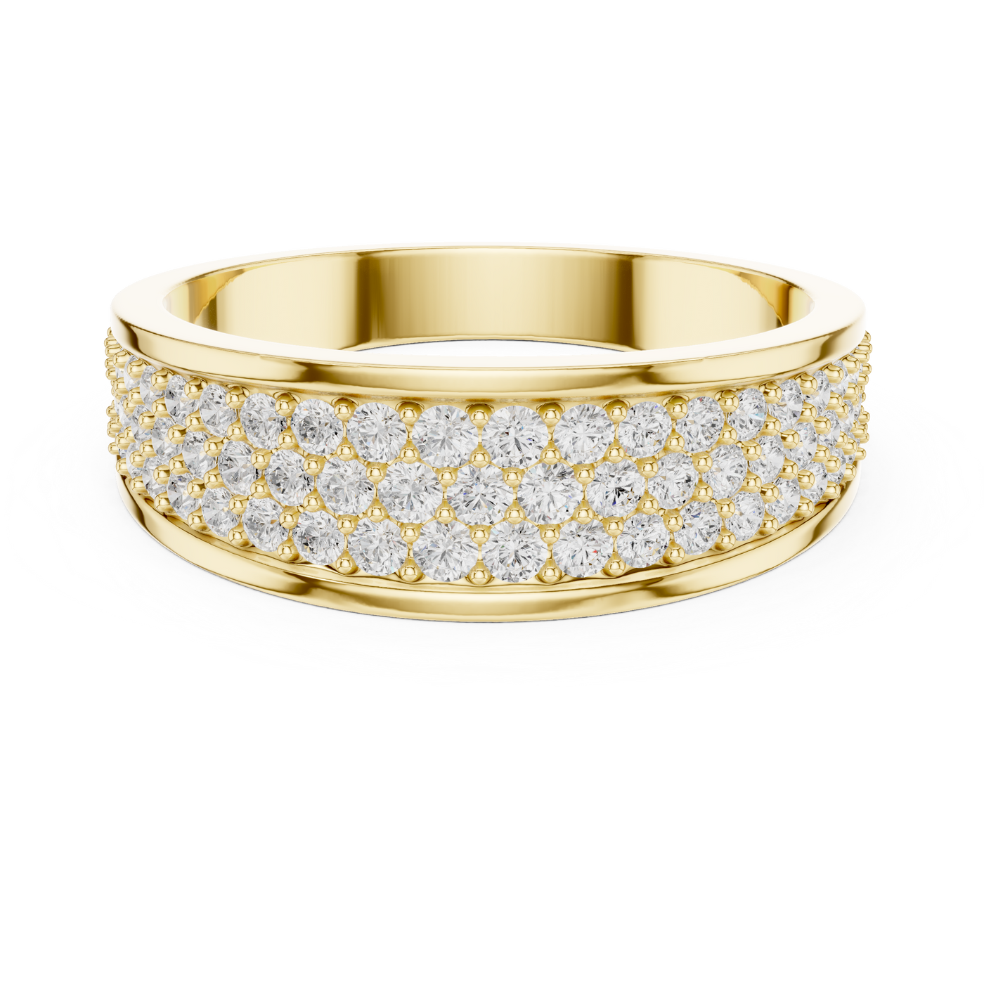 Men'S Diamond Band Ring