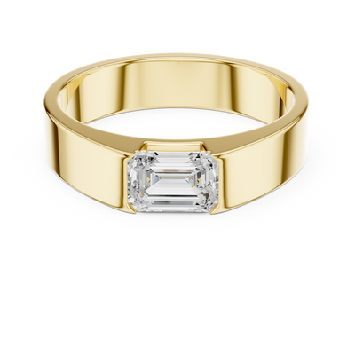 Emerald Men'S Ring