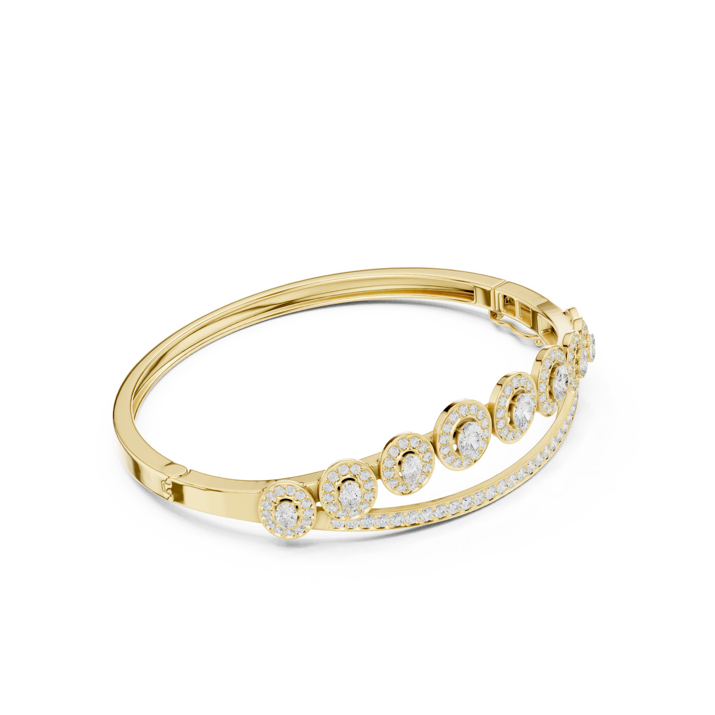 Bezel Station Bangle