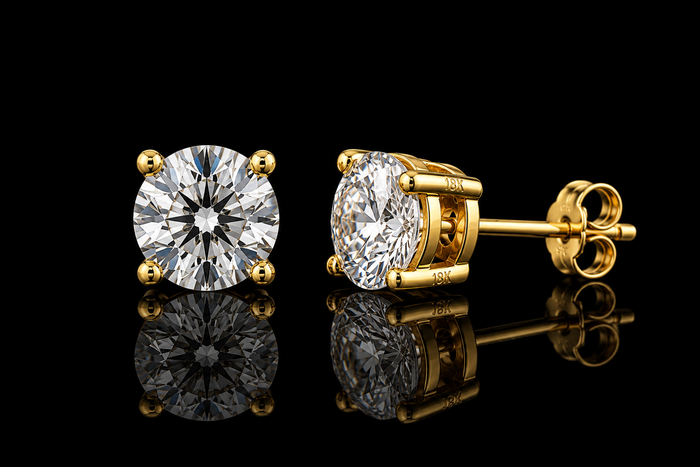 18K Gold + Natural Diamond