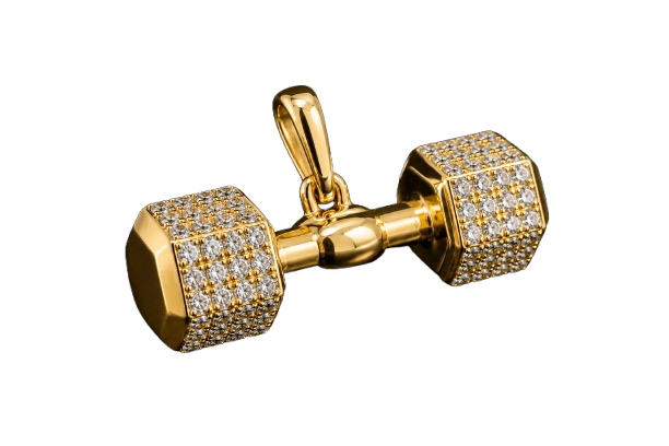 Carat Legacy Dumbbell Pendant