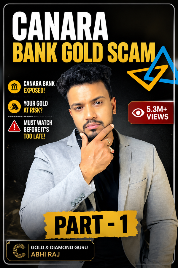 CANARA Bank Gold Scam