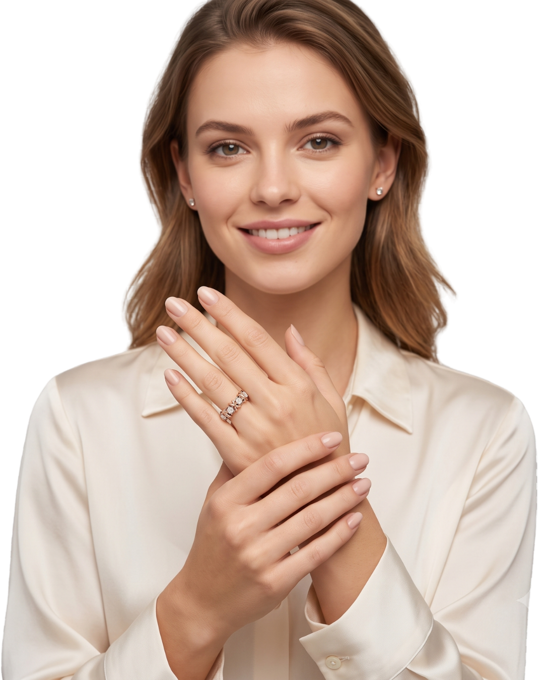 Legacy X Ring in Rose Gold